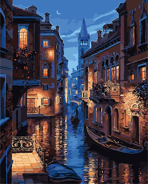 Style: No Frame, Size: 40x50cm - Diy oil paint painting by numbers diy picture drawing
