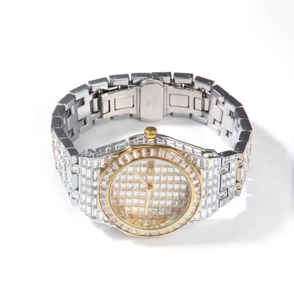 Men's Hip Hop Sports Watch - Quartz Casual Round Design