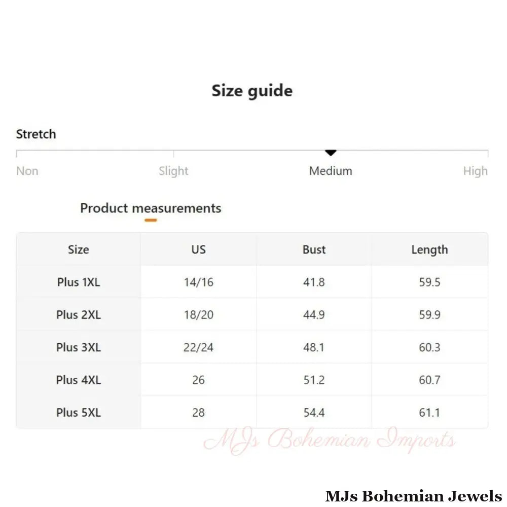 5XL Rainbow Cami Dress