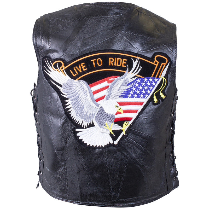 Genuine Buffalo Leather Vest