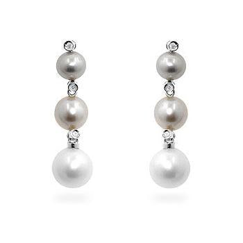 Multicolor Pearl Earrings