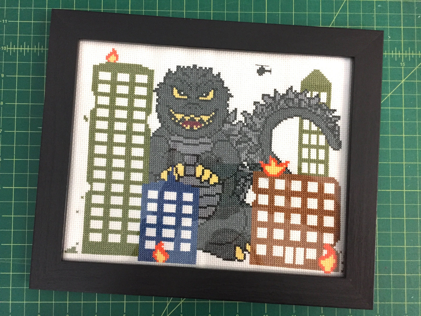 Monster Mayhem Counted Cross Stitch DIY KIT