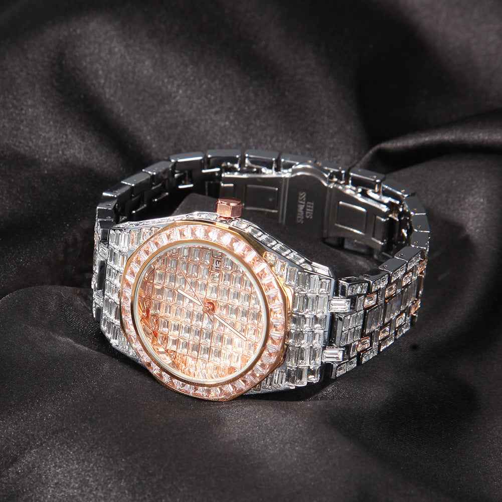 Men's Hip Hop Sports Watch - Quartz Casual Round Design