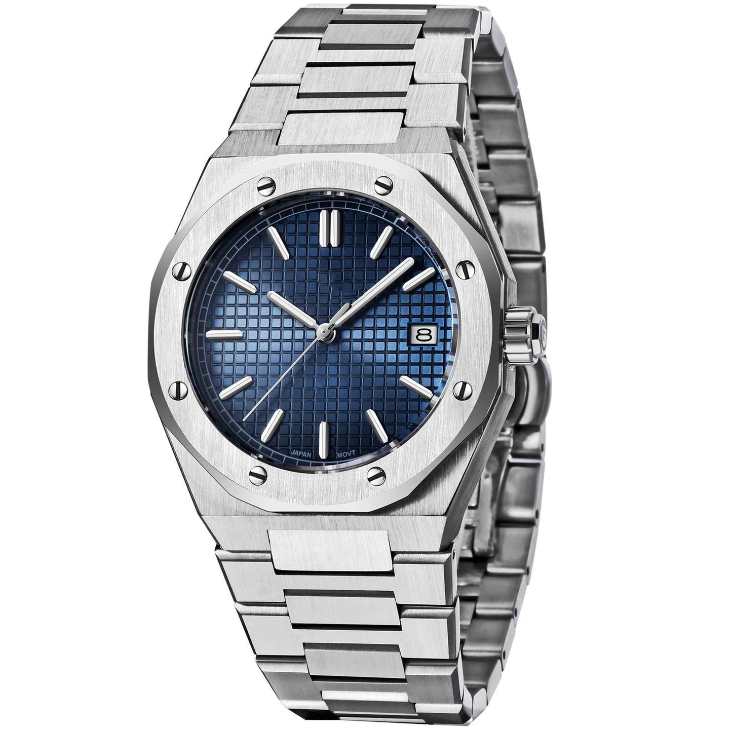 Men's Casual Mechanical Watch - Fashion Business Steel Timepiece for Men