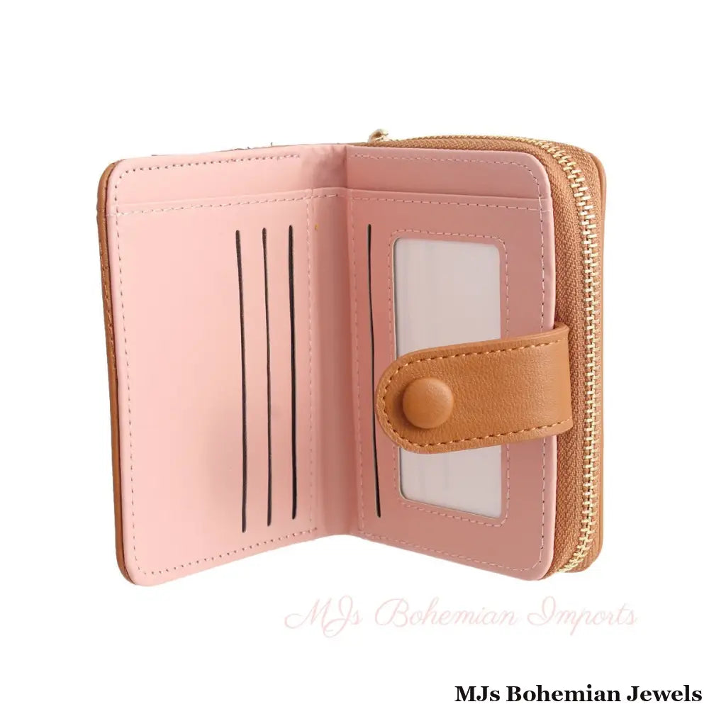 Camel Mickey Bifold Wallet