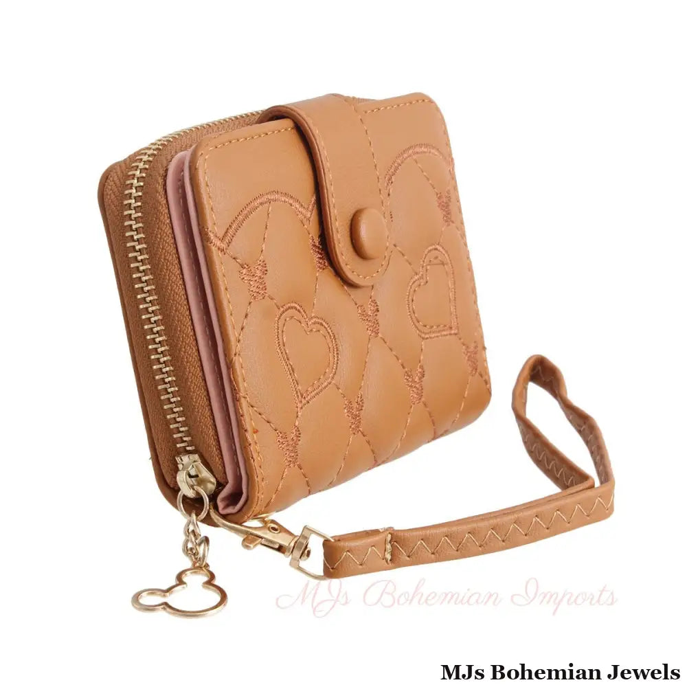 Camel Mickey Bifold Wallet