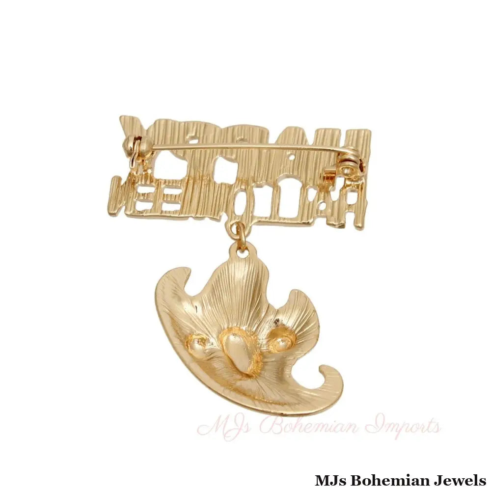 Halloween Ghost Brooch