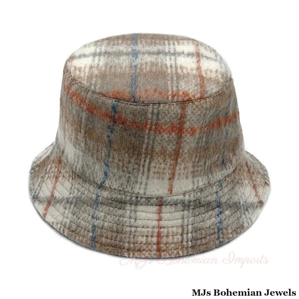Ivory Signature Plaid Bucket Hat