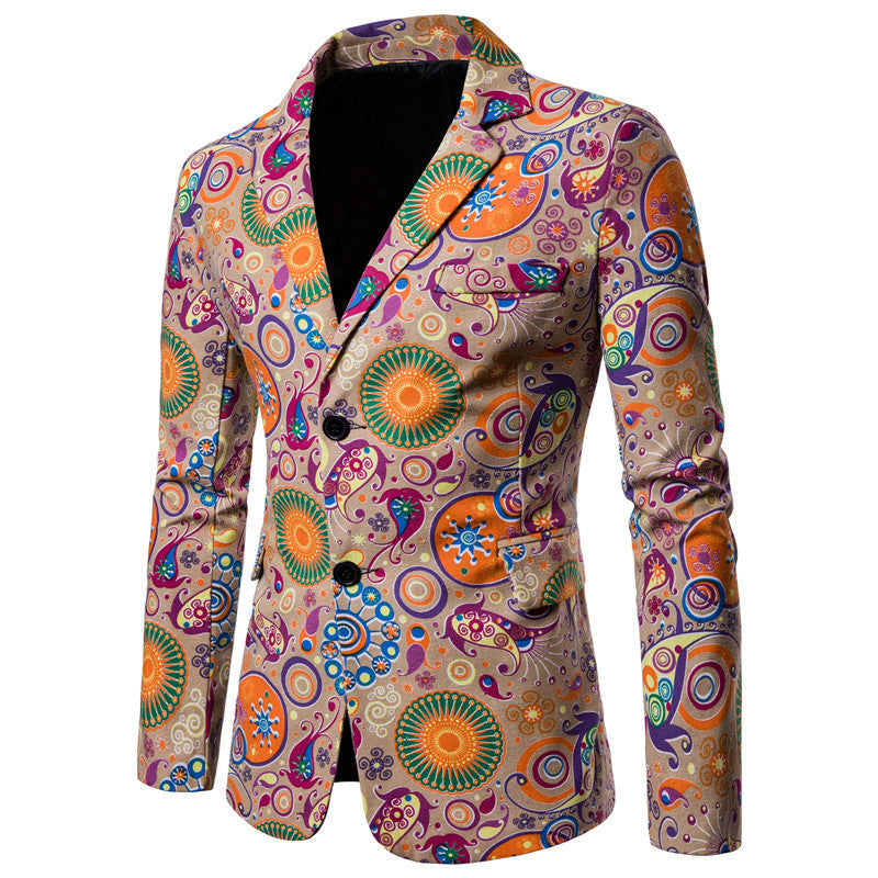 An African Man's Plus Size Suit Jacket