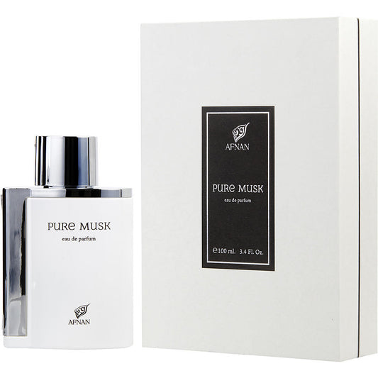 AFNAN PURE MUSK by Afnan Perfumes (UNISEX) - EAU DE PARFUM SPRAY 3.4 OZ