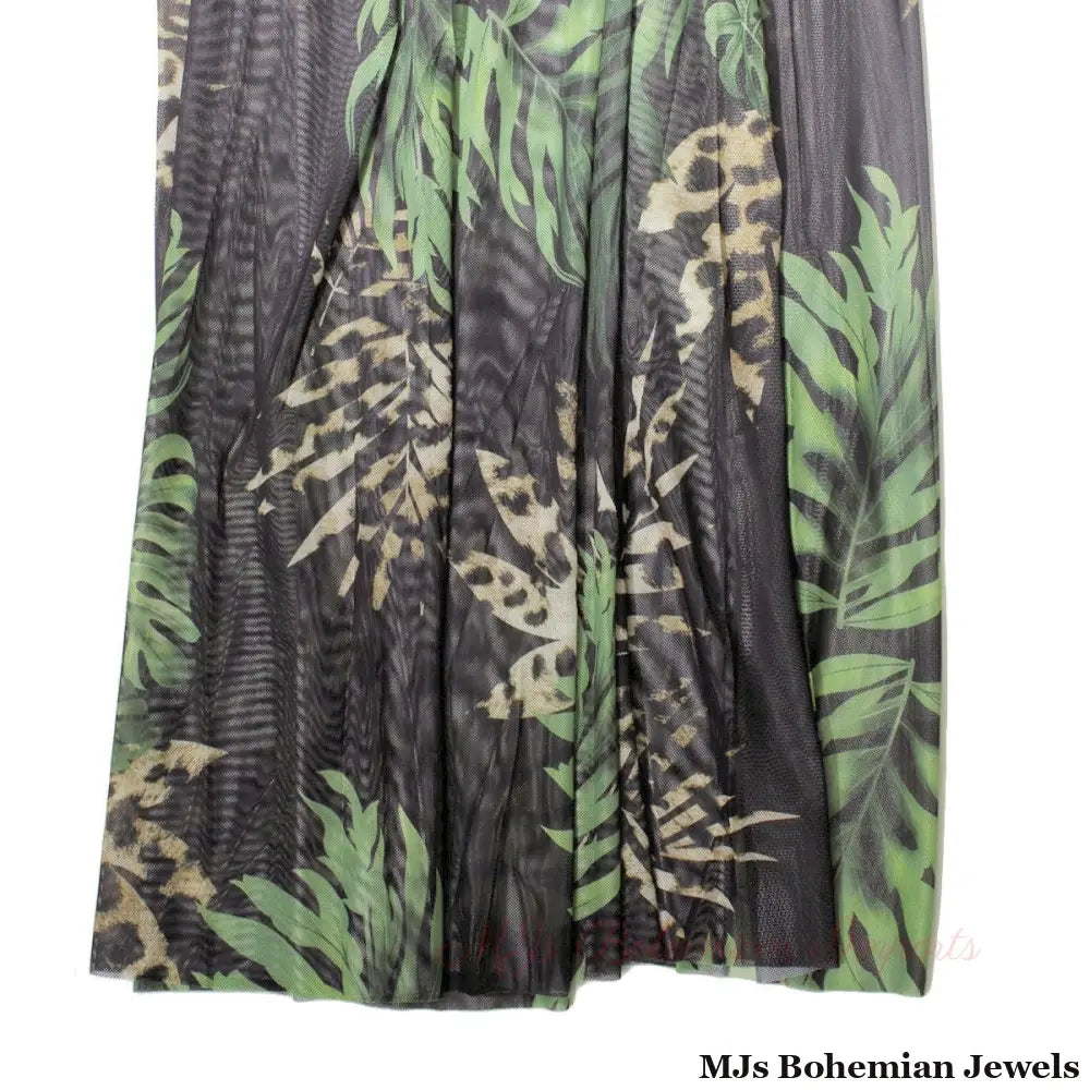 3XL Mesh High-Low Leaf Top