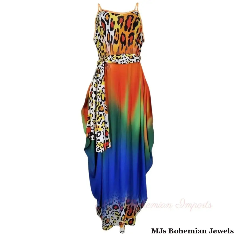 3XL Rainbow Cami Dress
