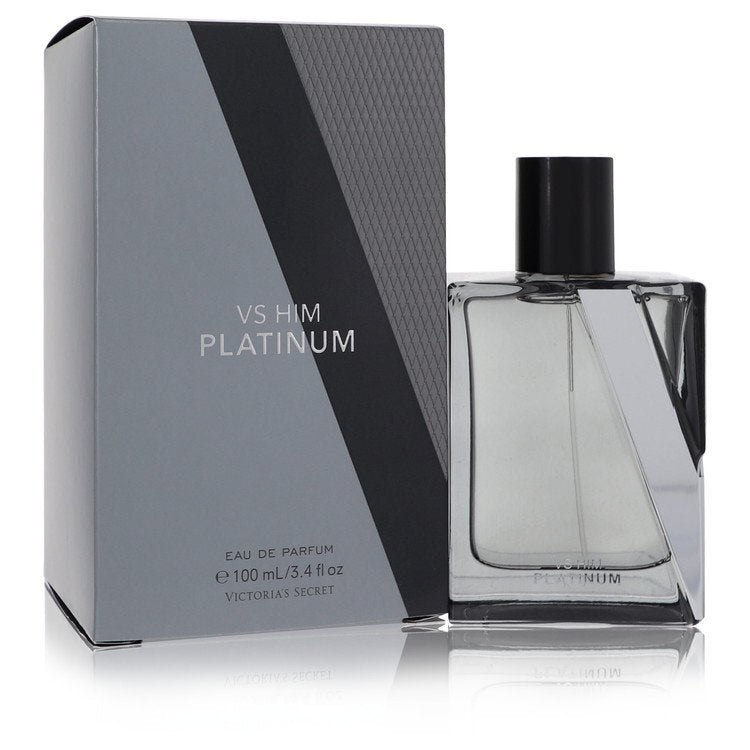 Vs Him Platinum by Victoria's Secret Eau De Parfum Spray 3.4 oz (Men)