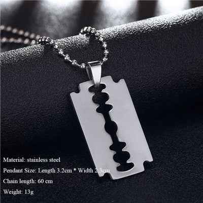Stainless Steel Men's Necklace - Durable and Stylish Accessory