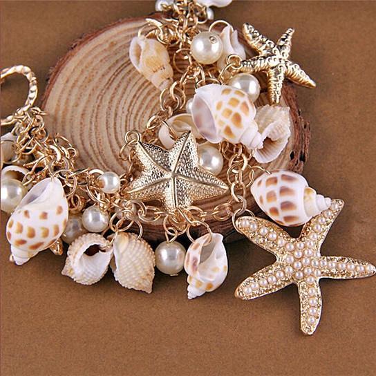 Sweet Nature Necklace With Sea Shells