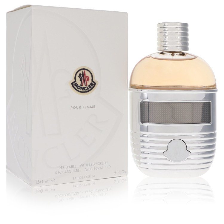 Moncler Eau De Parfum Spray (Refillable + LED Screen) 5 oz