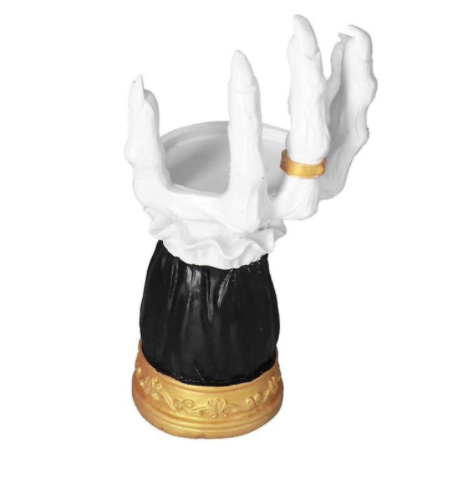 Witch Skeleton Hands Candle Holder Halloween Decorative Halloween Desktop Decor