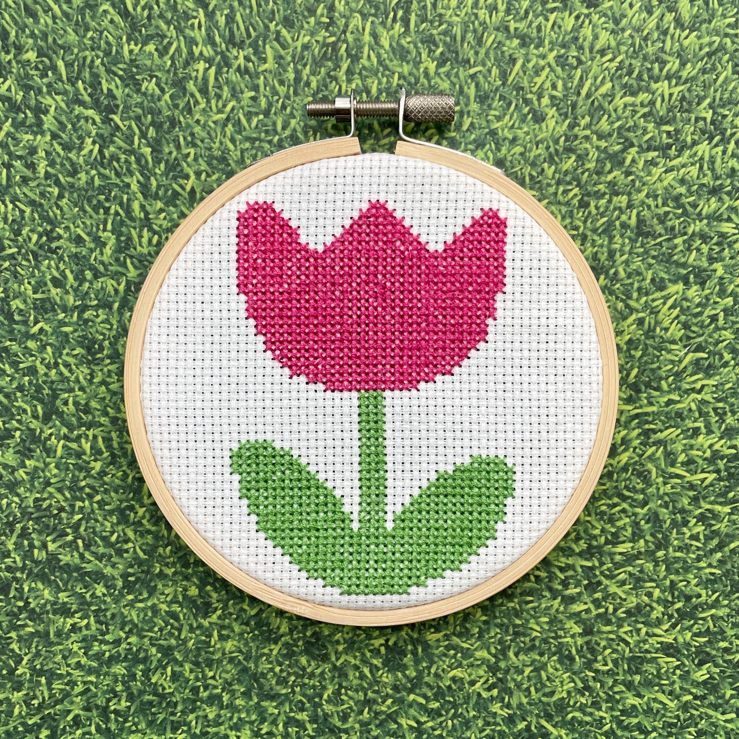 Tulip by Mary Engelbreit Counted Cross Stitch DIY KIT