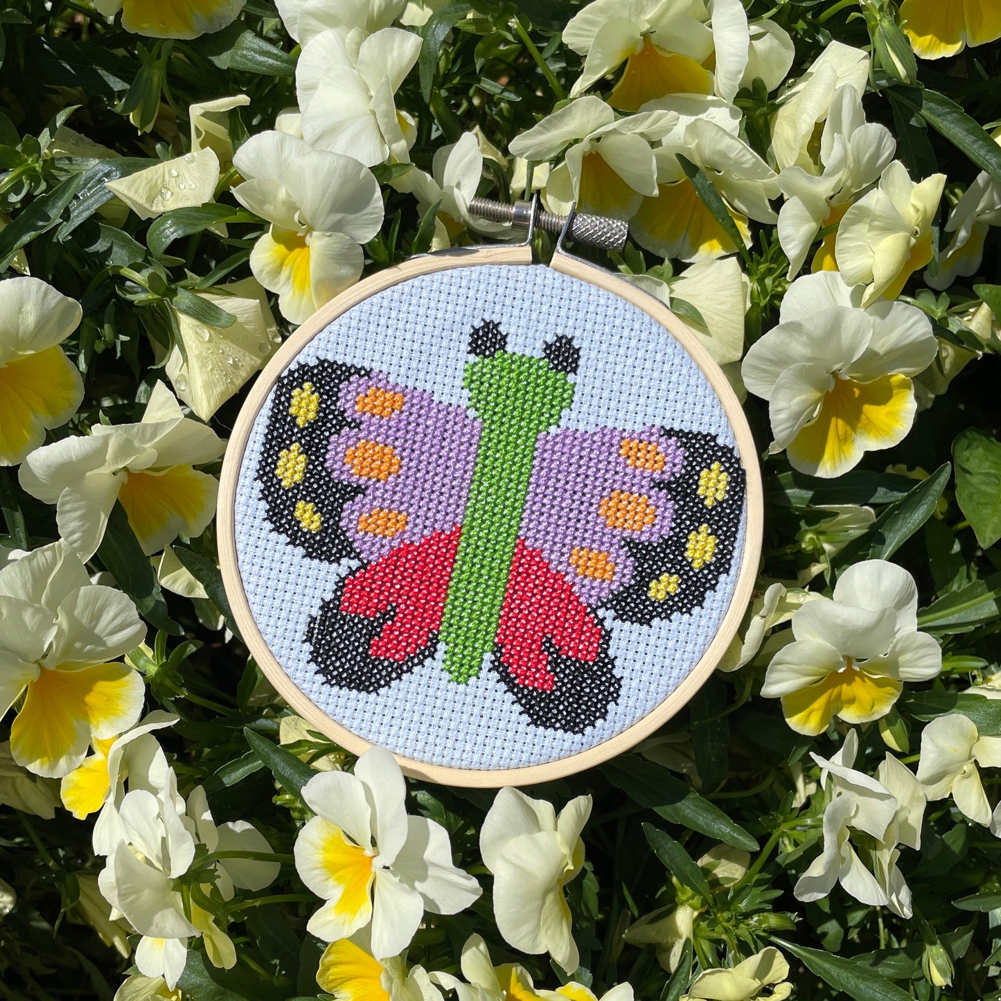 Butterfly by Mary Engelbreit Counted Cross Stitch DIY KIT