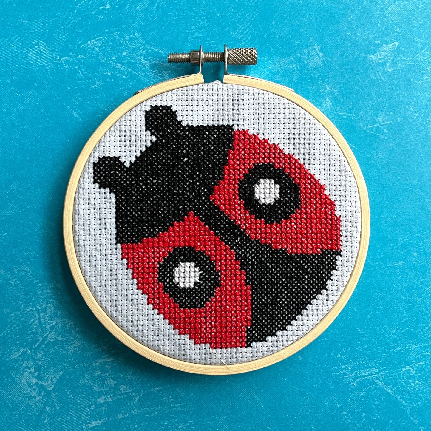 Ladybug by Mary Engelbreit Counted Cross Stitch DIY KIT