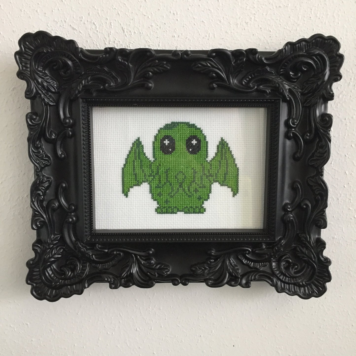 Cute Cthulhu Counted Cross Stitch DIY KIT Intermediate