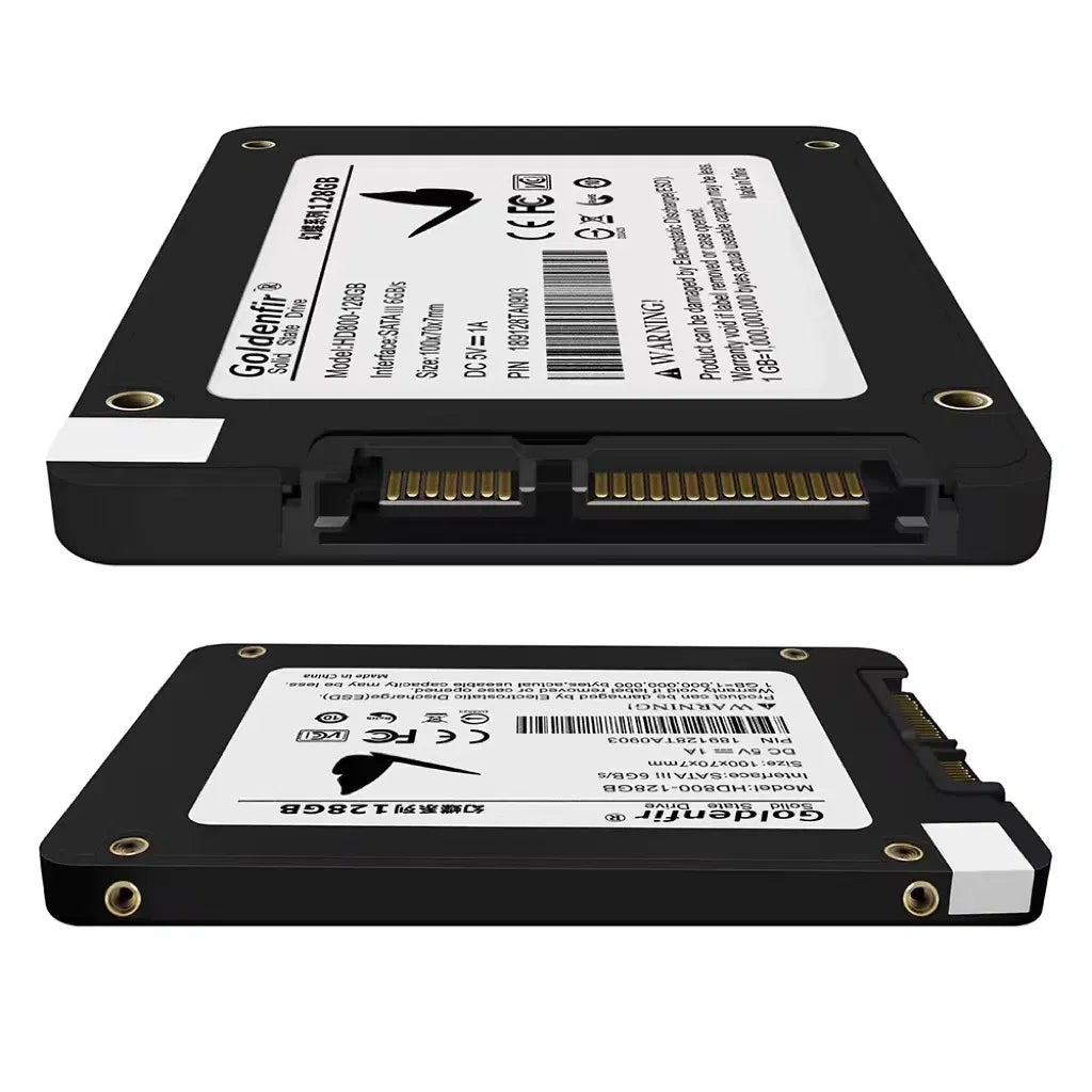 SSD Capacity: 256GB - Goldenfir SSD  128GB SATAIII SSD 512GB 480GB 256GB HD 1TB  500GB  Solid State Hard Disk 2.5 for Laptop