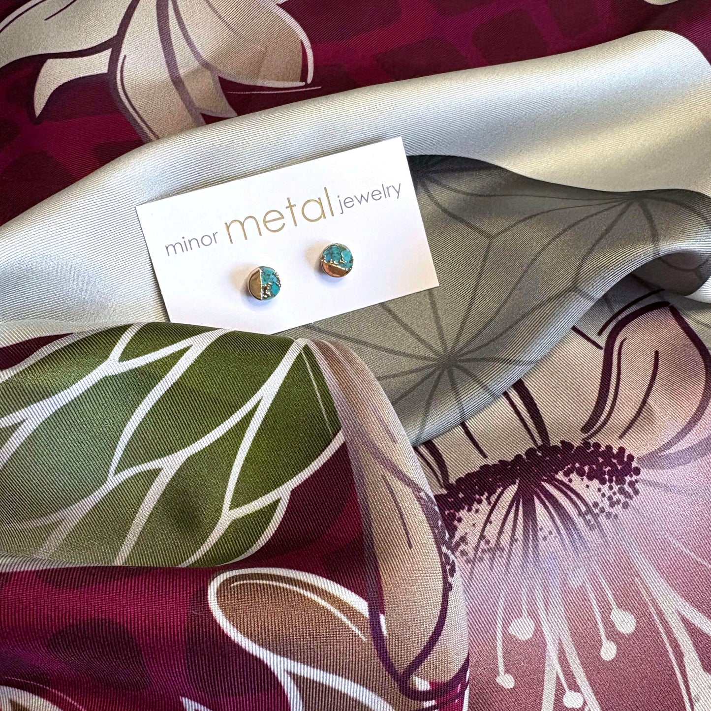 Turquoise Stud Earrings