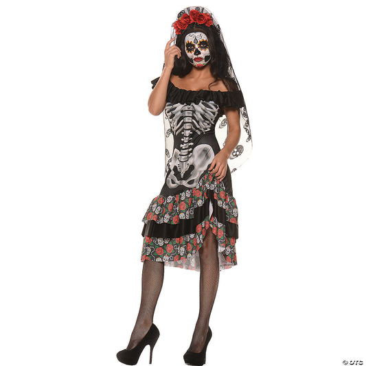 Women's queen of the dead costume