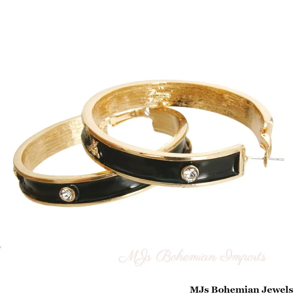 Black Bee Casting Heavy Hoops