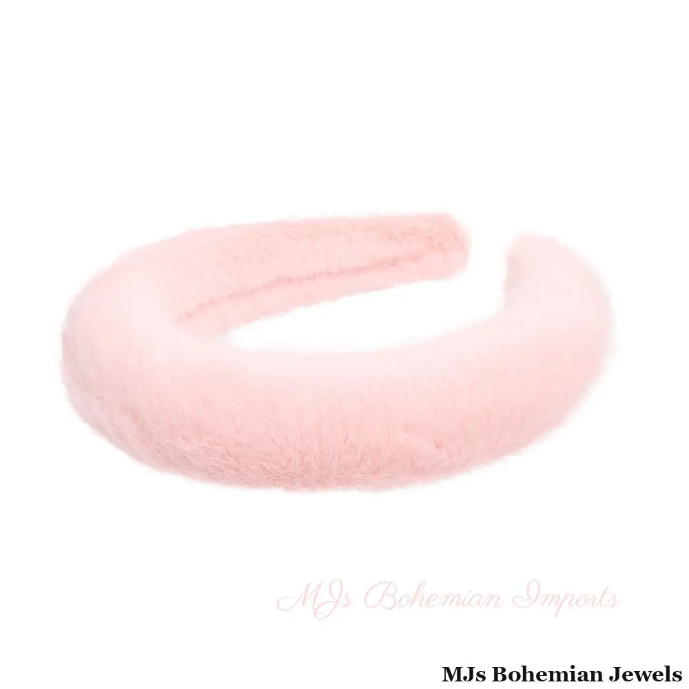 Bubblegum Pink Fur Band