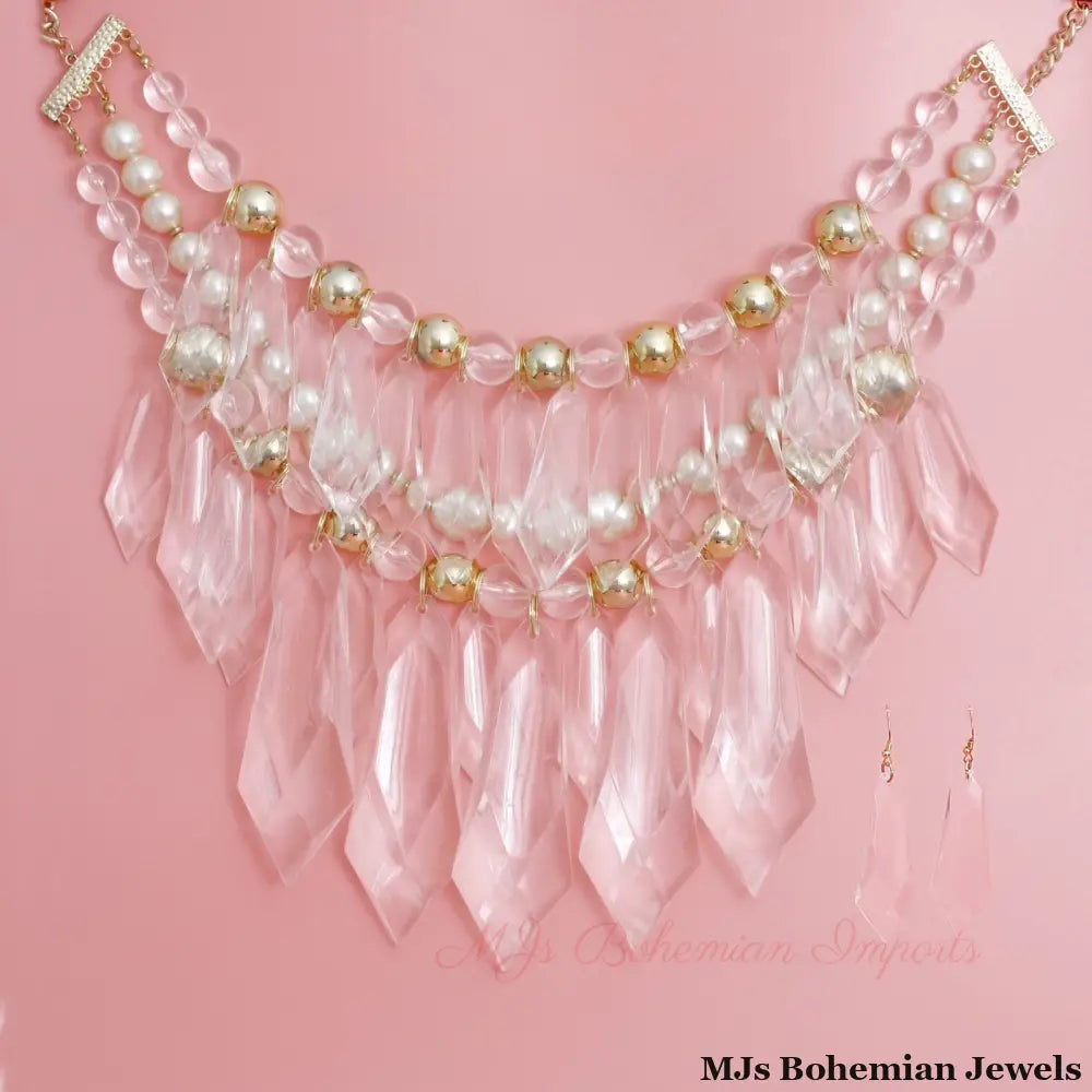 Chandelier Icicle Bead Ensemble