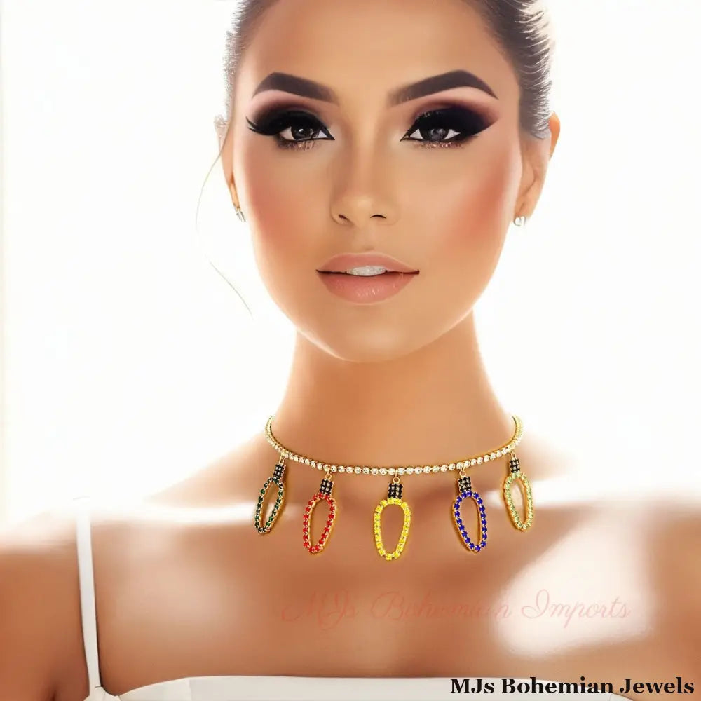 Dazzling Festive Delight: Multi Xmas Light Bulb Choke