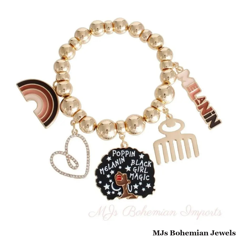Gold Melanin Bracelet