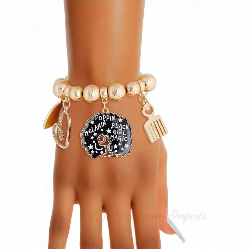 Gold Melanin Bracelet