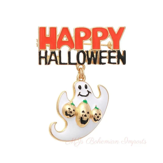 Halloween Ghost Brooch