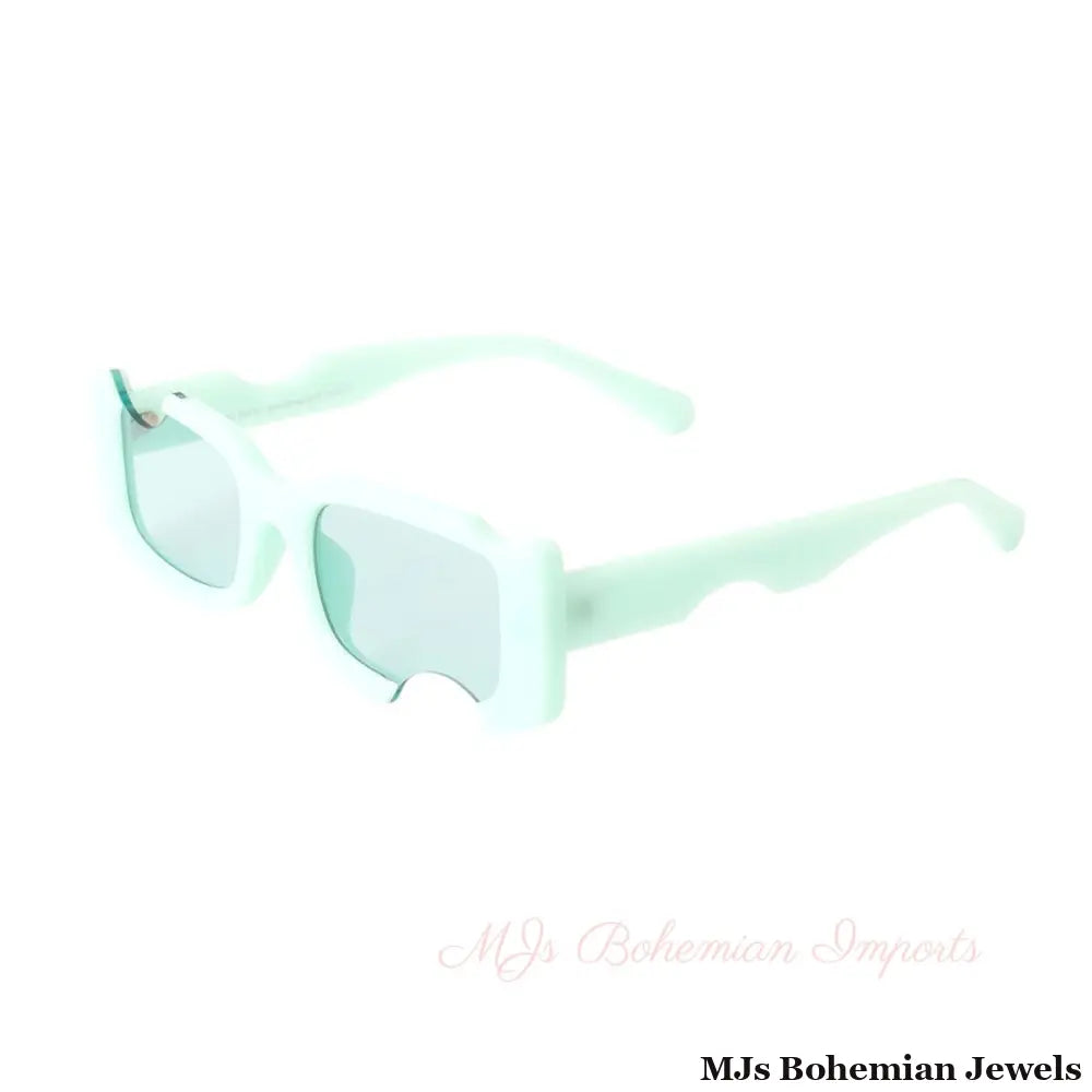 Mint Puzzle Sunglasses