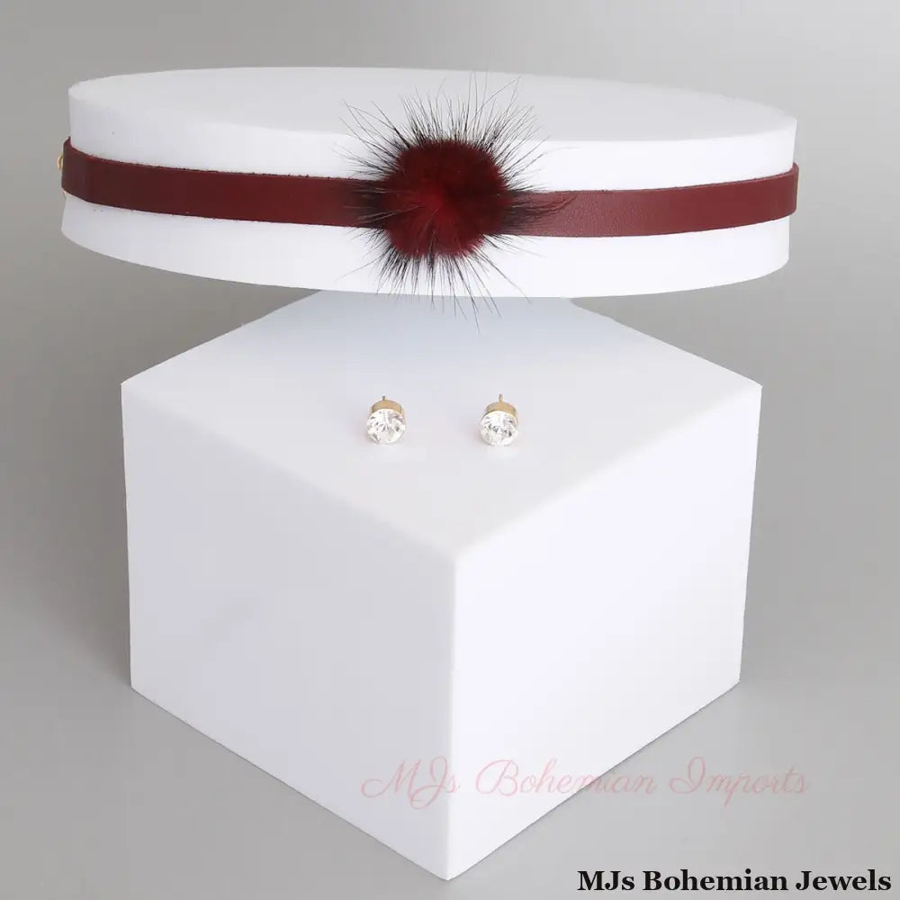 Playful Pom Pom Choker