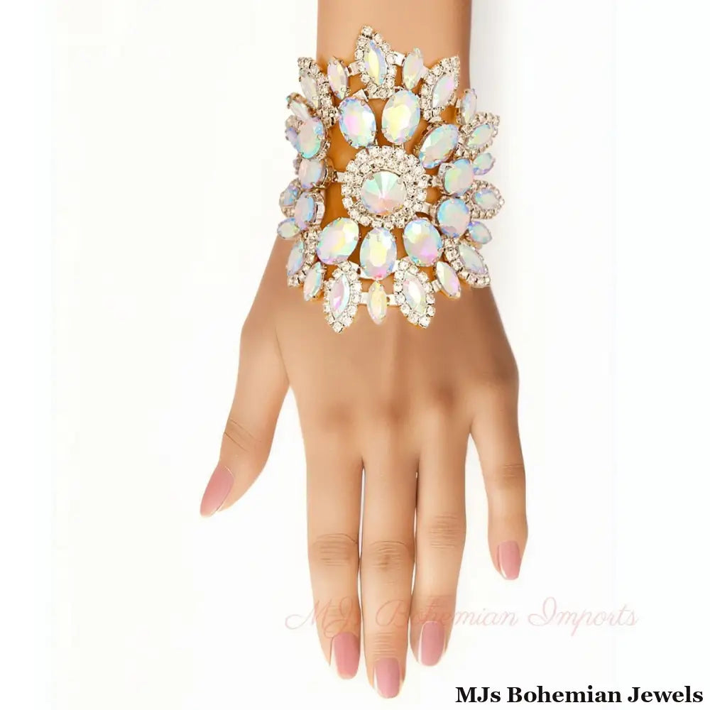 Radiant Aurora Pearl Bracelet