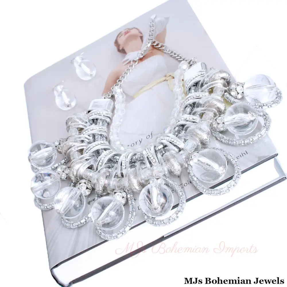 Radiant Silver Ball Drop Ensemble