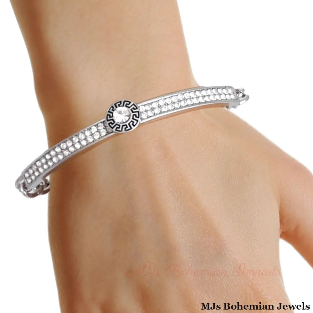 Silver Chain Bangle - Bespoke Half Chain