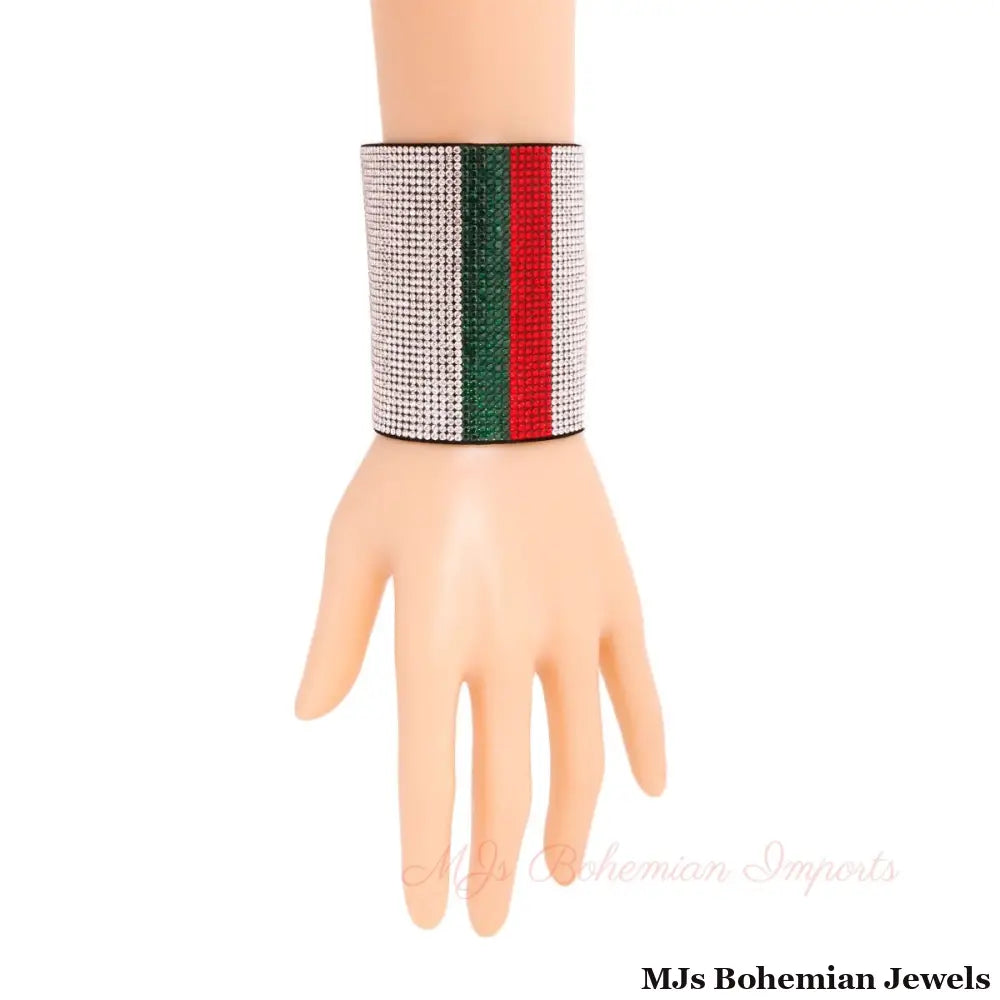 Snap Bling: Rhinestone Bracelet