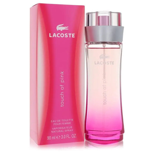Touch of Pink by Lacoste Eau De Toilette Spray 3 oz Women