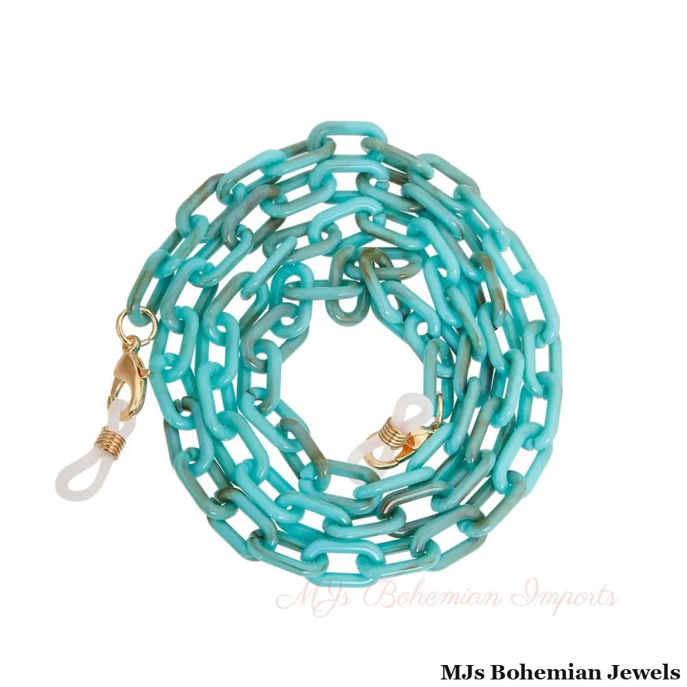 Turquoise Link Sunglasses Chain