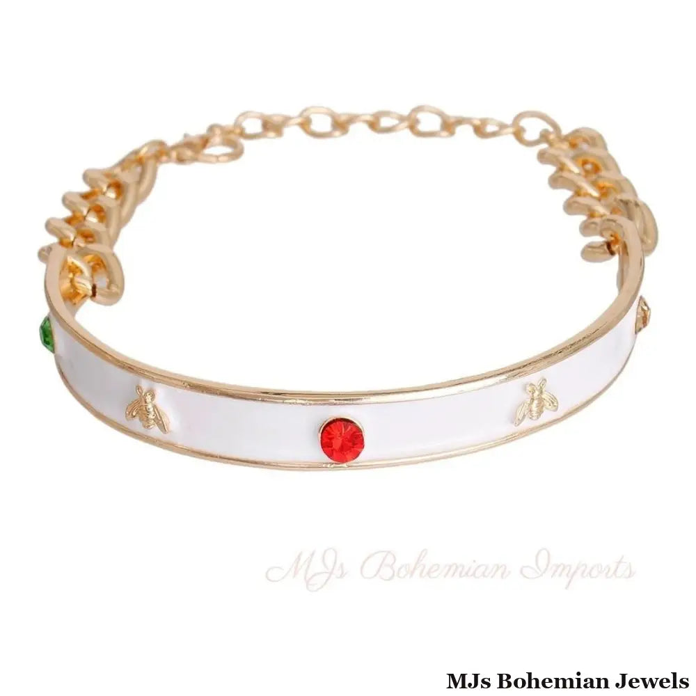 White Bee Casting Choker - Heavy