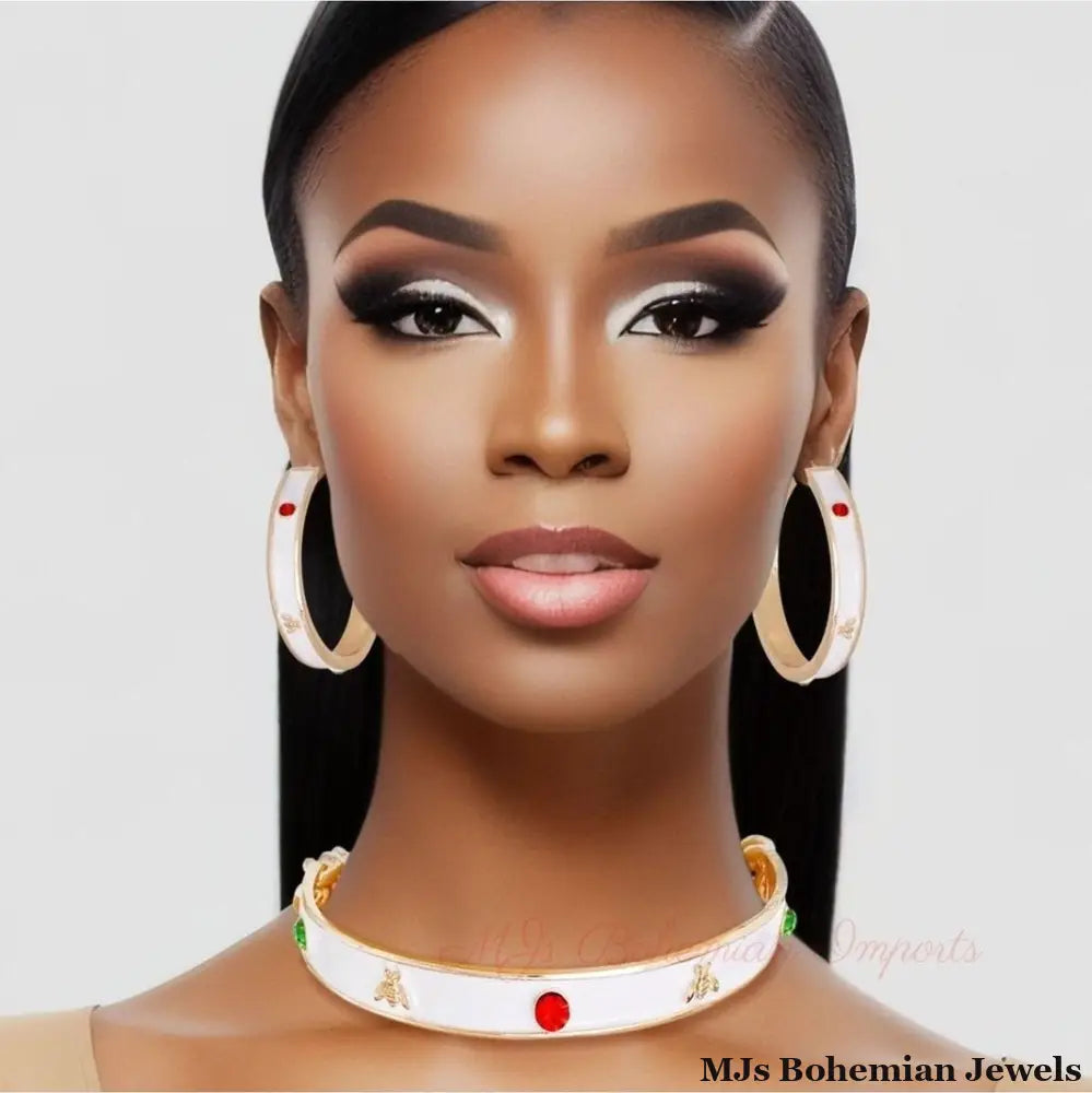 White Bee Casting Choker - Heavy